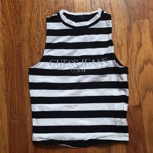 Guess crop top.